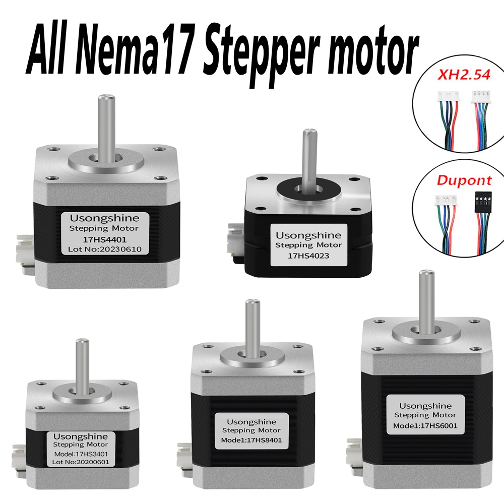 Stepper Motor Nema17 - Usongshine All Nema17 스테퍼 모터 17HS4401