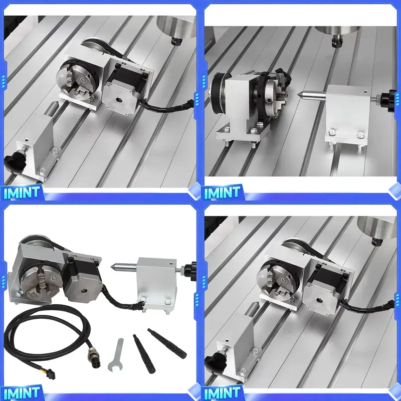 Nema23 Stepper - A축 80척 및 심블 CNC 로터리