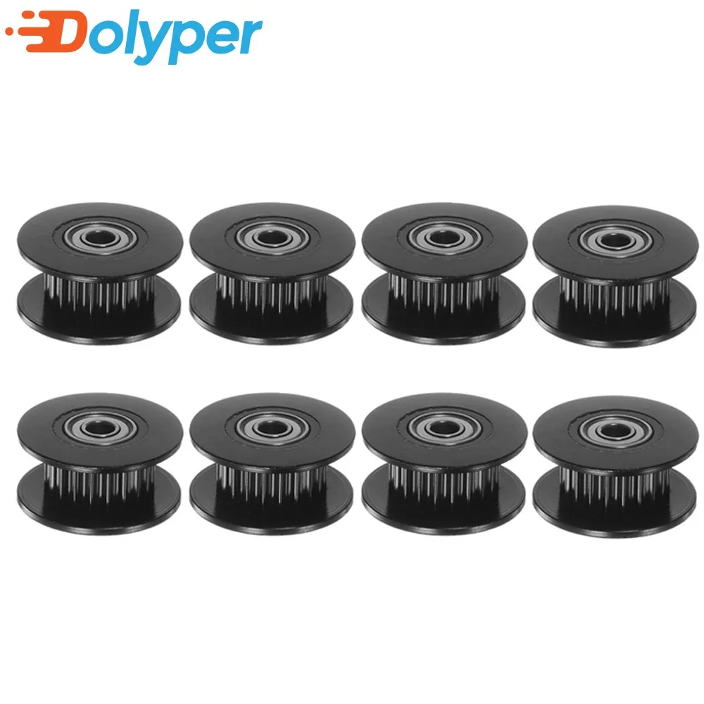 Gt2 Belt - 5/10pcs GT2 타이밍 아이들러 풀리 20