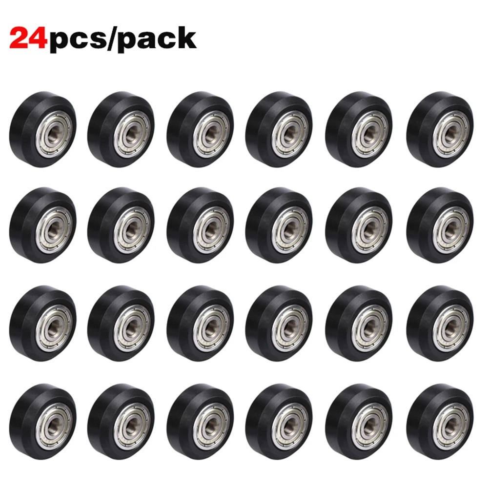 V Slot Wheel - 12/24pcs CNC Openbuilds 625zz 아이들러 풀리