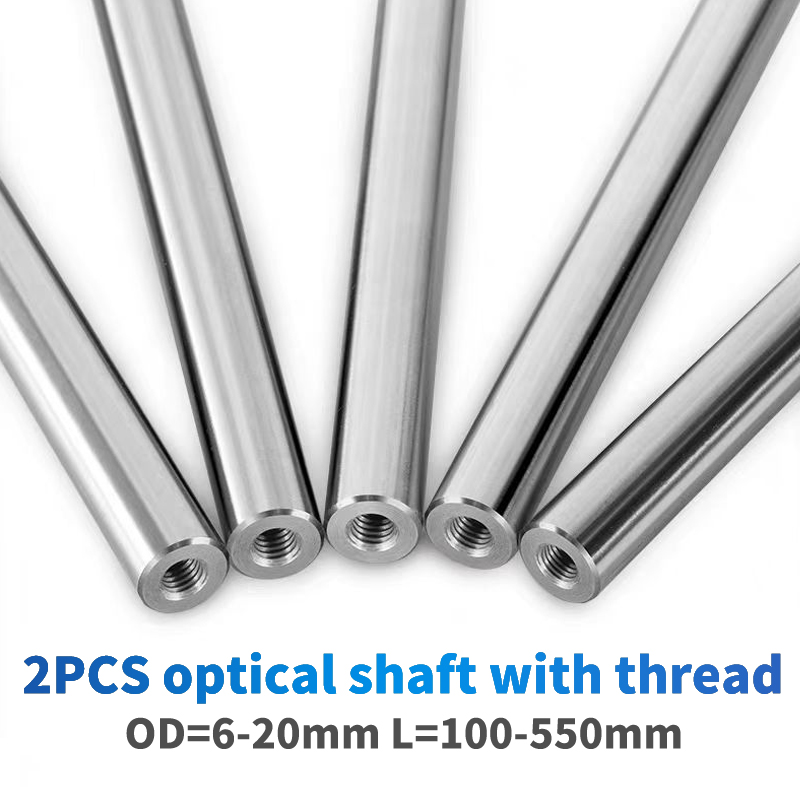 Linear Rod 8Mm - M3/M5/M6/M8 나사 구멍 깊이 8-16mm 선형