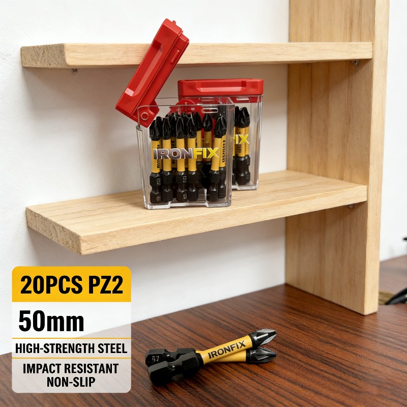 Drill Bit Set - 고품질 20개입 PZ2 스크루드라이버 비트 세트,