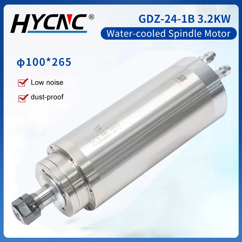 Water Cooled Spindle - 3.2 KW 수냉식 스핀들 모터 CNC