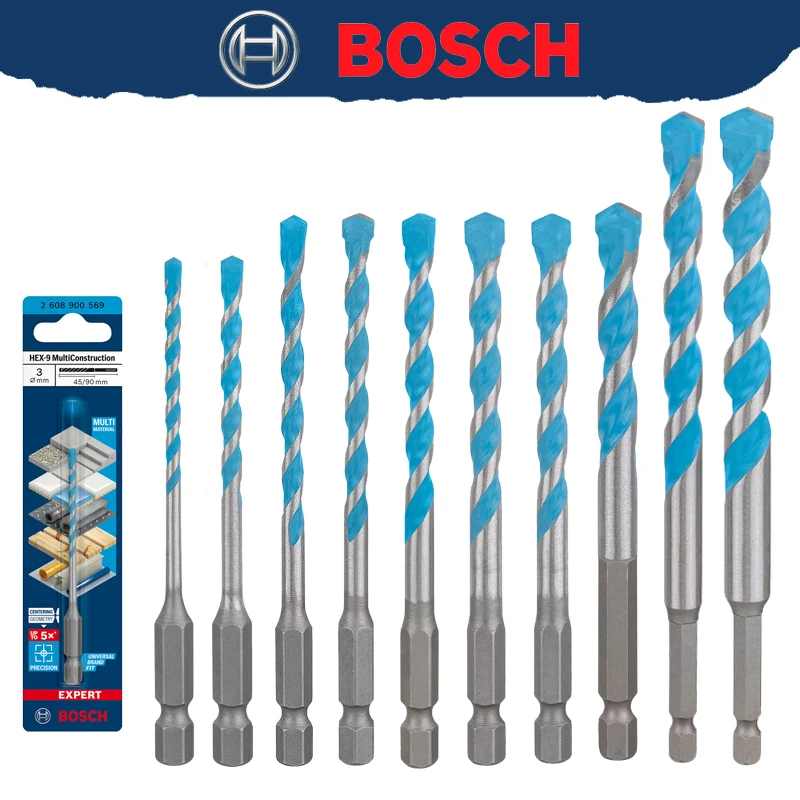 Drill Bit Set - BOSCH EXPERT HEX-9 콘크리트 소프트 타일용