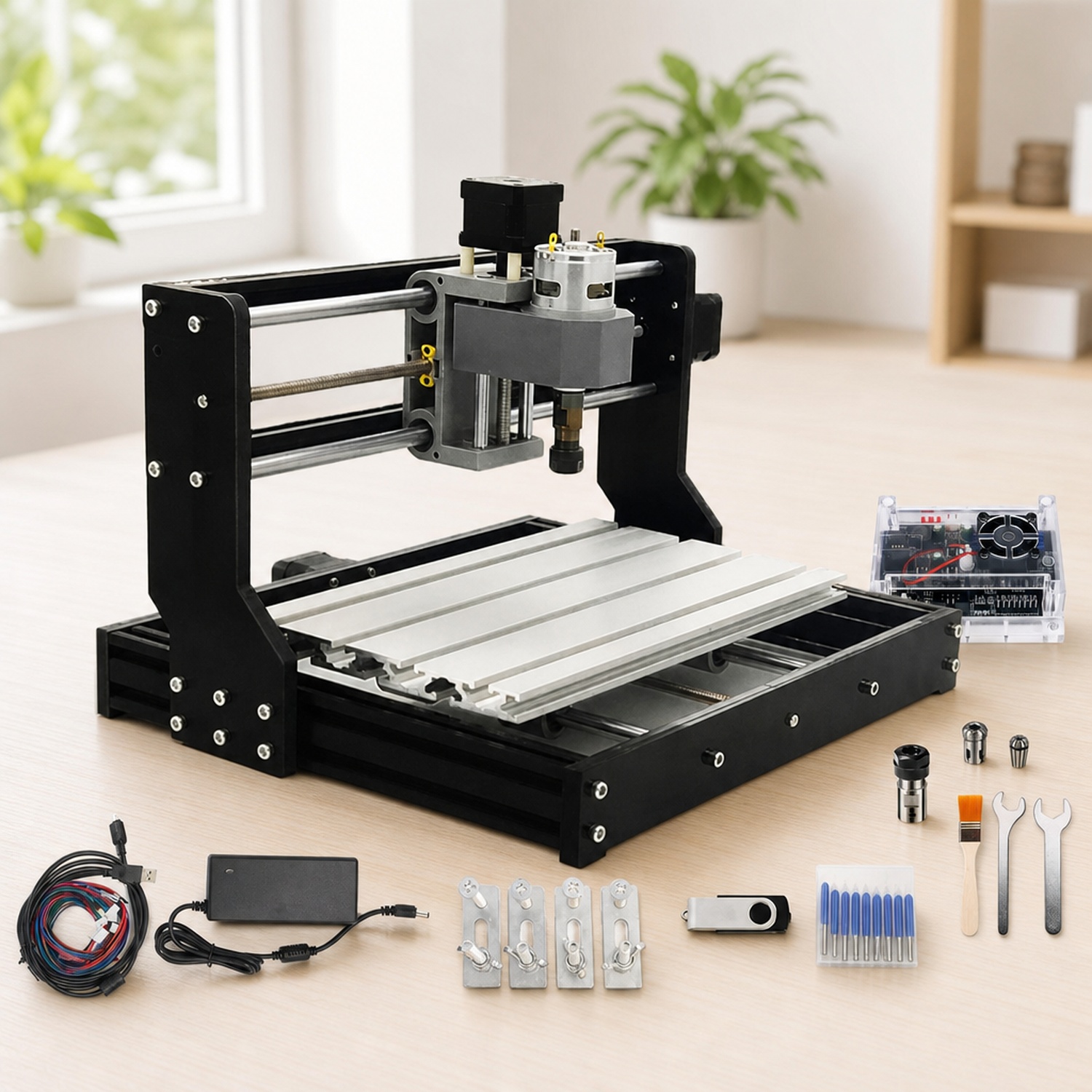 3018 Cnc - 3축 3018-PRO CNC 라우터 미니 데스크탑
