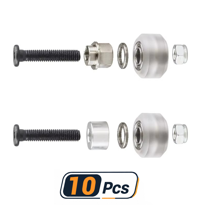 V Slot Wheel - 10Pcs Openbuilds 폴리 카보네이트 PC 익스트림