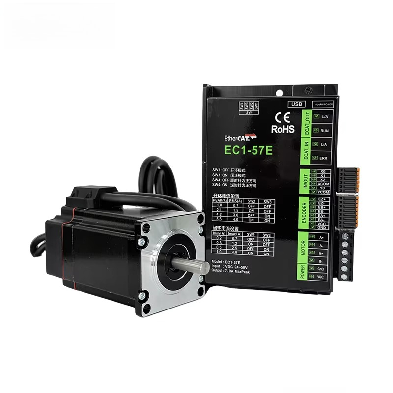 Nema23 Stepper - 1.2/1.9/2.1/3N.m의 높은 토크를 가진 4A NEMA23