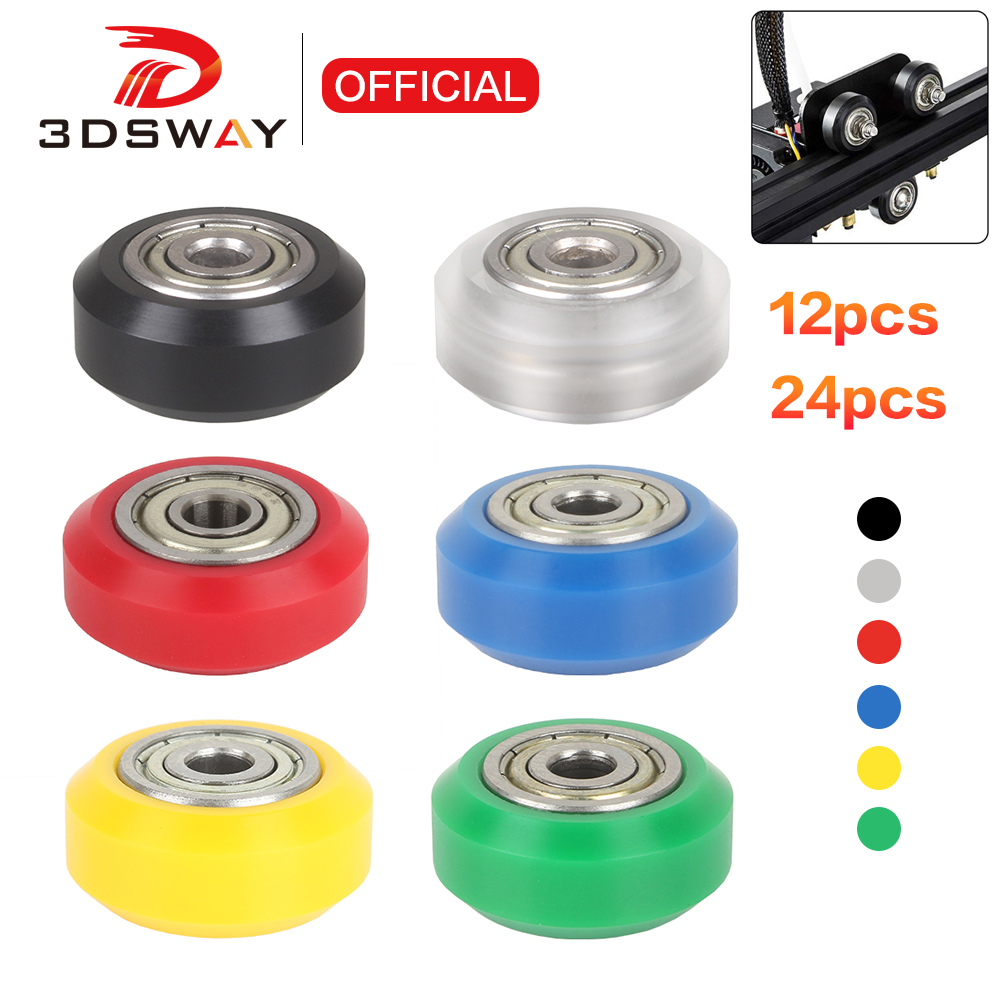 3DSWAY POM 도르래 휠, 625ZZ 고속 베어링 - V Slot Wheel 리뷰 및 가격