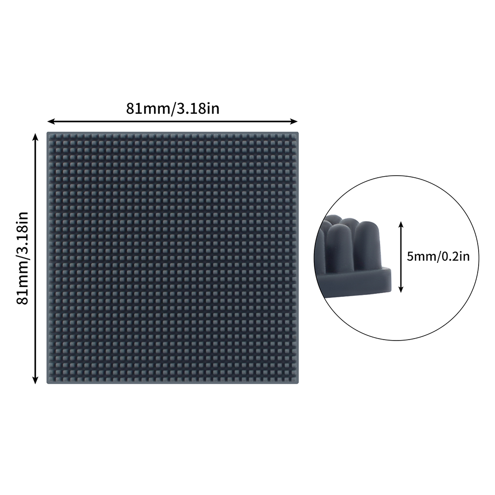 최신 DIY 81*81*5mm 실리콘 노즐 브러시 (밤 - Aluminium Profile 2020 리뷰 및 가격