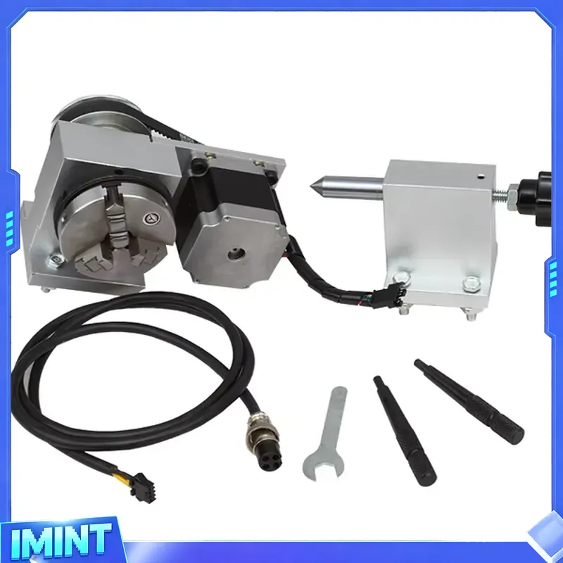 A축 80척 및 심블 CNC 로터리 테이블 4축 머신  - Nema23 Stepper 리뷰 및 가격
