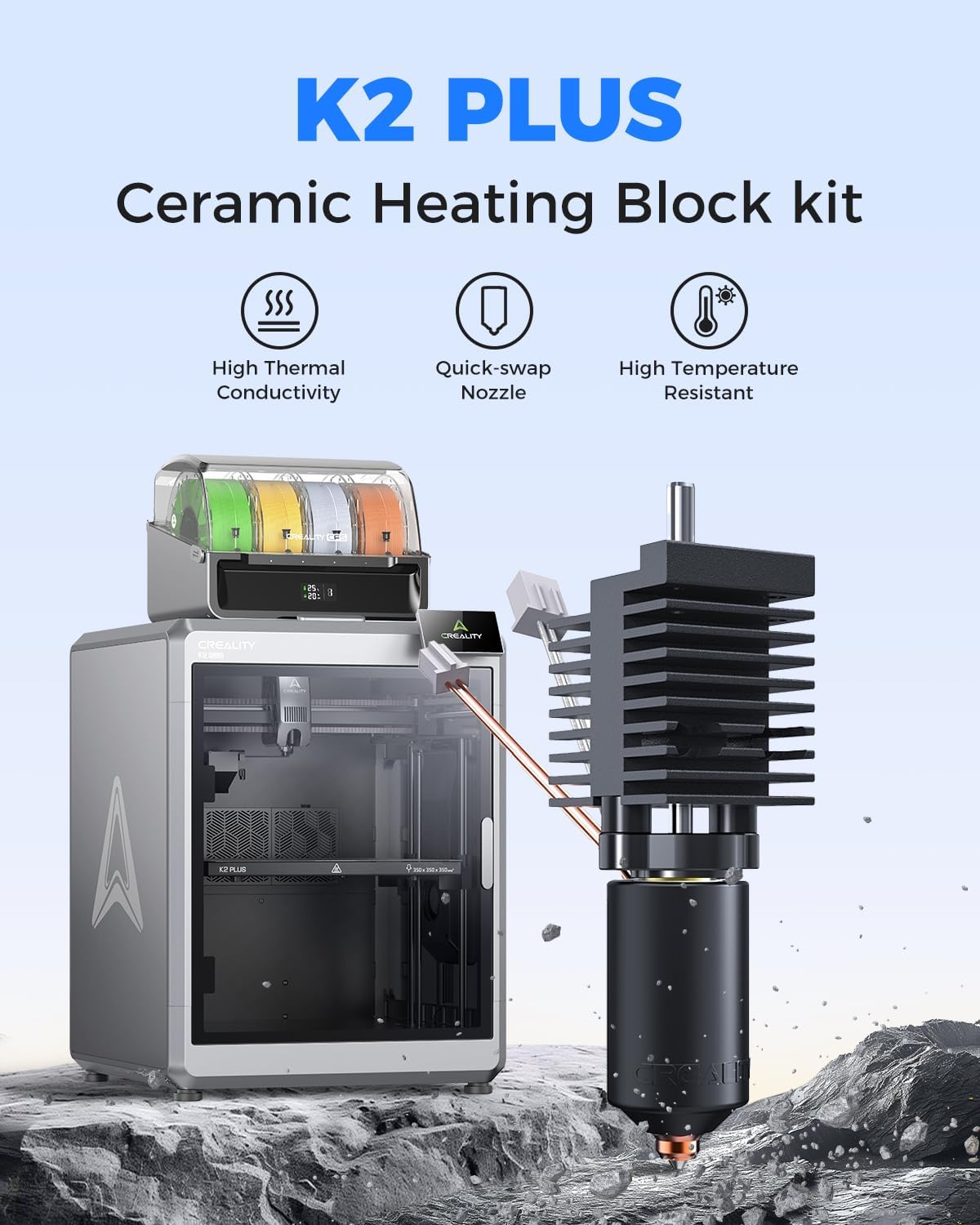 Creality K2 Plus 세라믹 핫엔드 키트, K - Aluminium Profile 2020 리뷰 및 가격