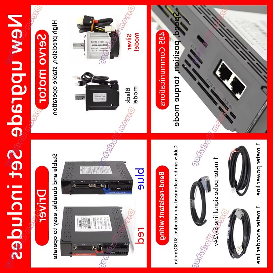 1KW/1.5KW/2KW/2.3KW/2.6KW 220V - Servo Motor 리뷰 및 가격