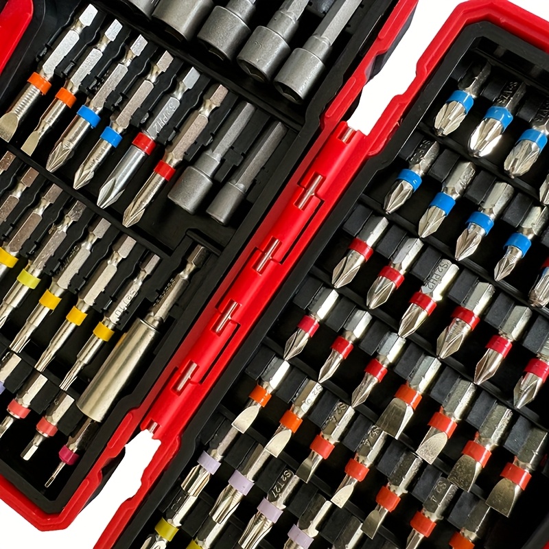 83피스 스크루드라이버 비트 세트, 임팩트 드라이버 드 - Drill Bit Set 리뷰 및 가격