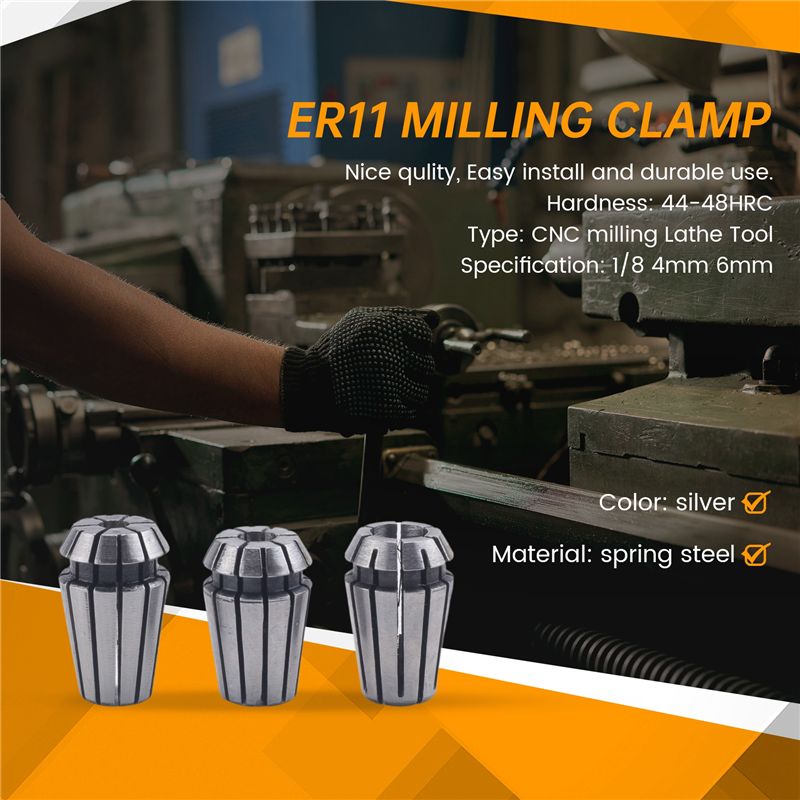 A93E-ER11 CNC 콜렛 척, 공구 홀더, 1/8 - Cnc Bits 리뷰 및 가격