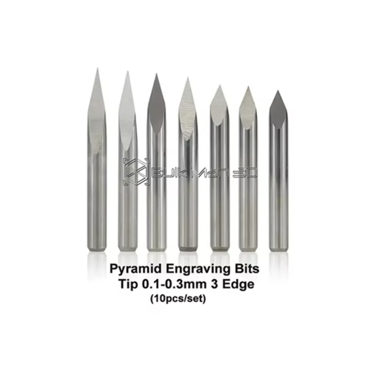 CNC 컴퓨터 조각 기계용 팁 0.1-0.3mm가 있는 - Cnc Bits 리뷰 및 가격