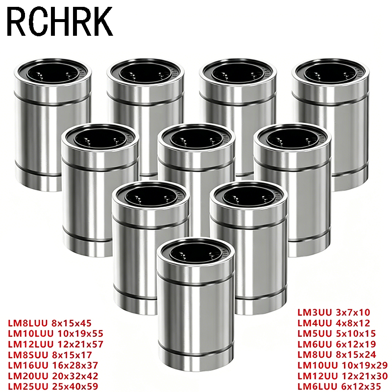 4/10PCS LM8UU LM10UU LM16UU LM - Linear Rod 8Mm 리뷰 및 가격