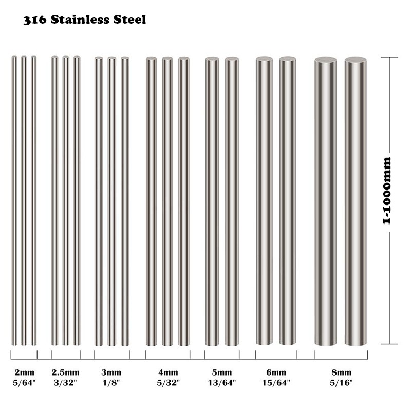 1개 316 스테인리스 스틸 6mm 8mm 10mm 1 - Linear Rod 8Mm 리뷰 및 가격