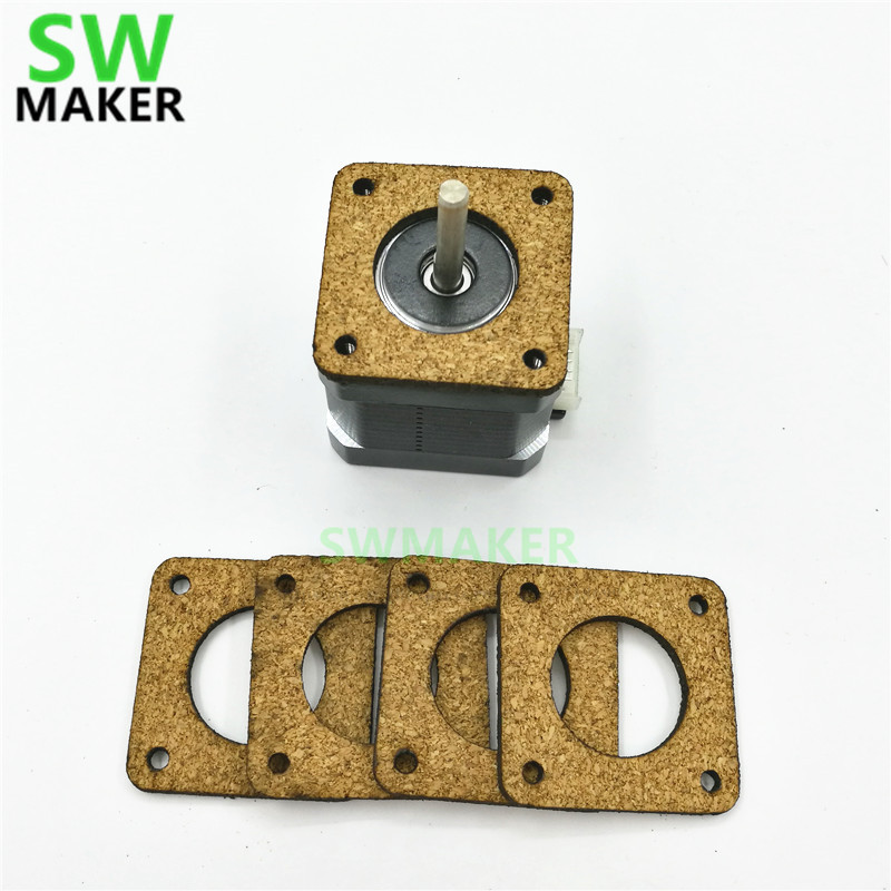 2pcs 3mm 진동 방지 코르크 댐퍼 다이 컷 댐퍼, - Stepper Motor Nema17 리뷰 및 가격