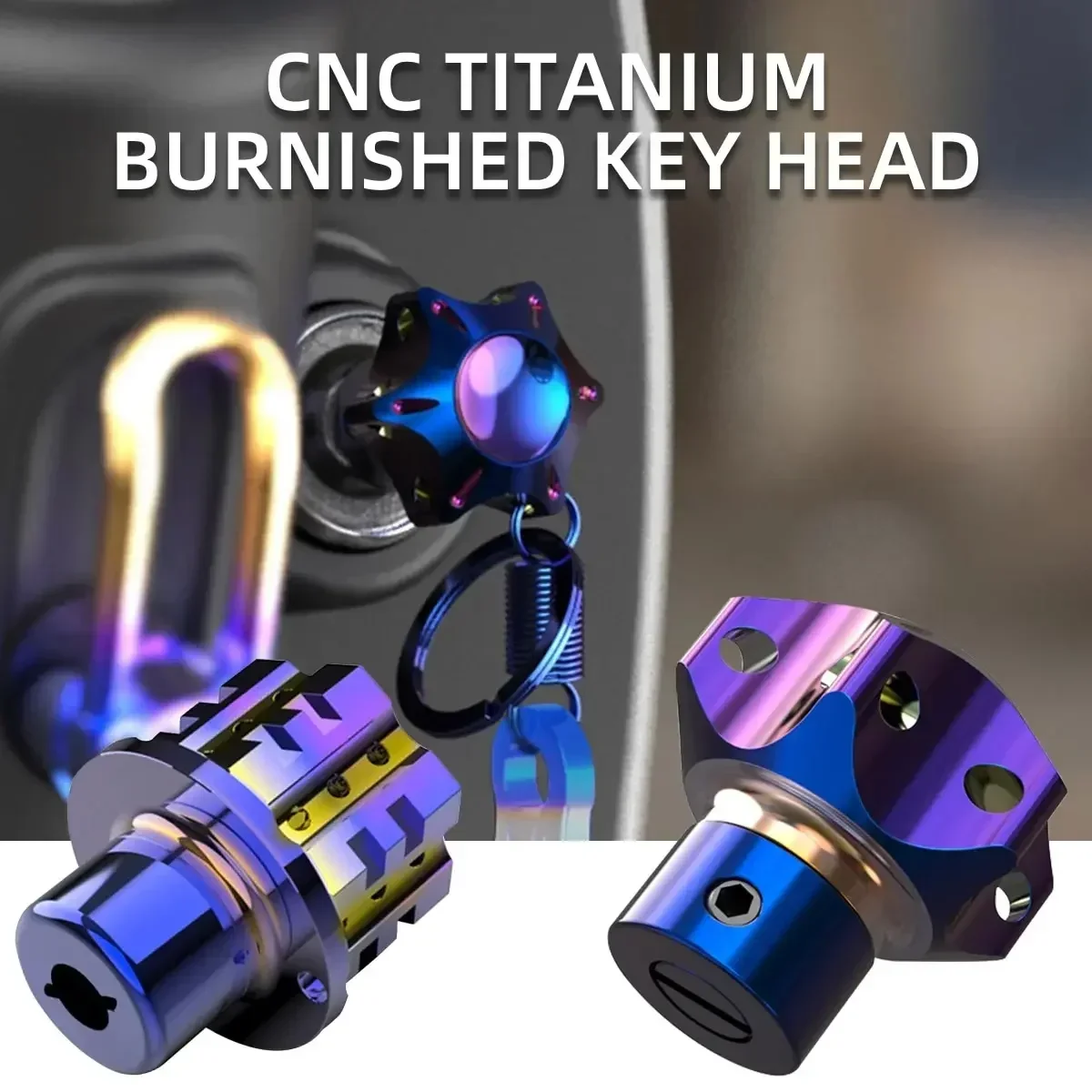다용도 블루 알루미늄 키링, 오각형/육각형 CNC 키  - Cnc Bits 리뷰 및 가격