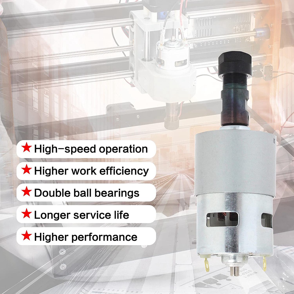다기능 DC 모터 CNC 775 스핀들 모터 100W  - 3018 Cnc 리뷰 및 가격