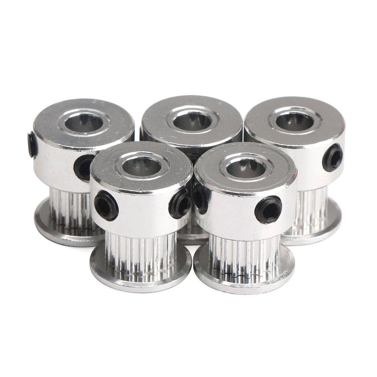 5Pcs 알루미늄 Gt2 풀리 20 톱니 8mm 보어  - Gt2 Belt 리뷰 및 가격