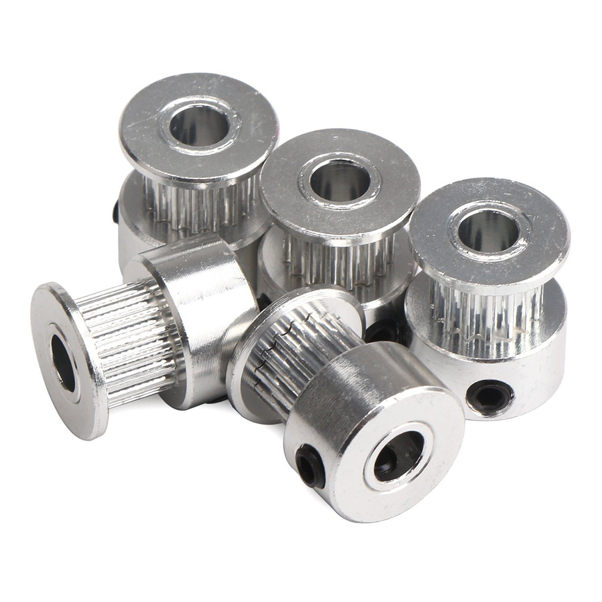 5Pcs 알루미늄 Gt2 풀리 20 톱니 8mm 보어  - Gt2 Belt 리뷰 및 가격