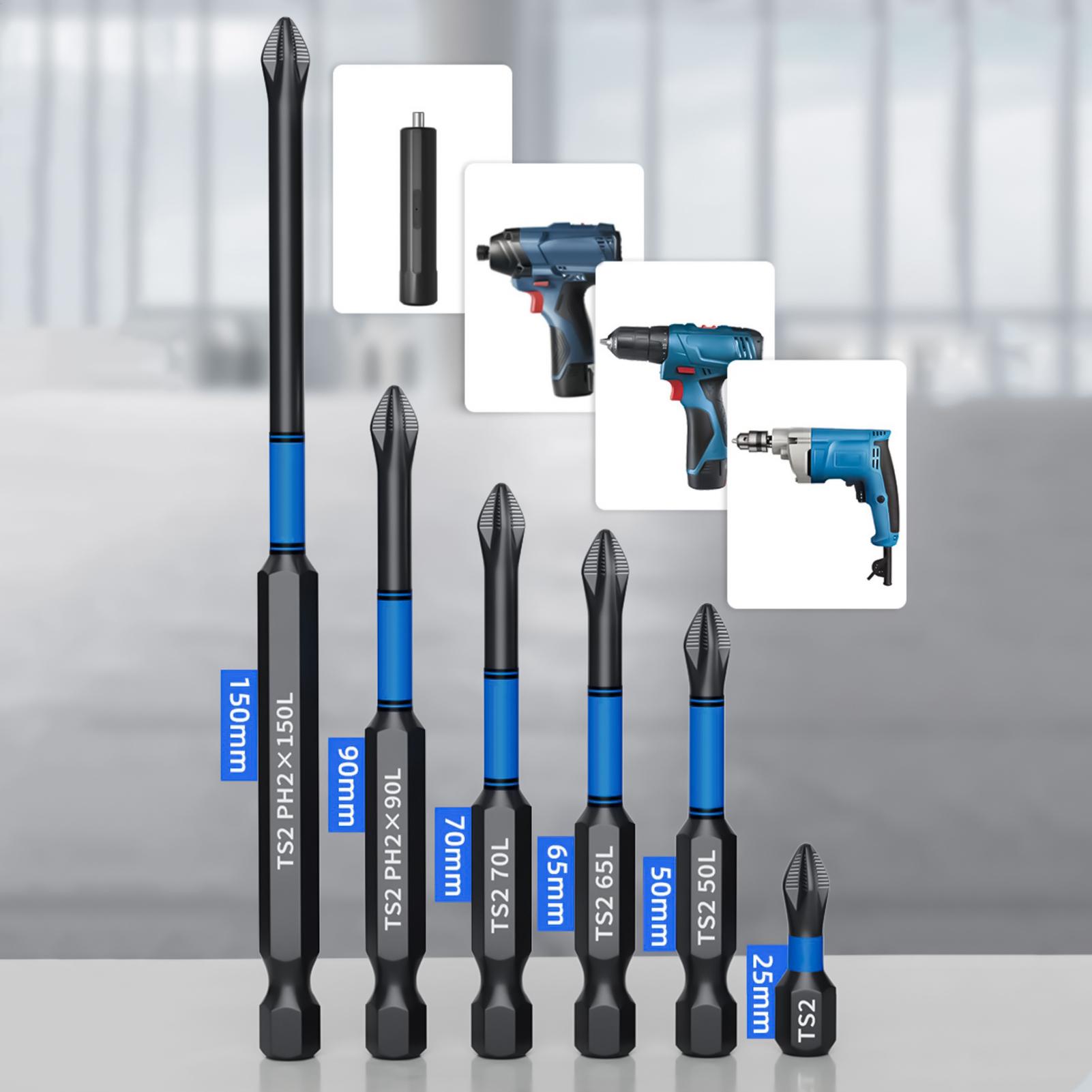 드릴 스크루드라이버 비트 세트 6피스 자기식 헤비 듀티 - Drill Bit Set 리뷰 및 가격