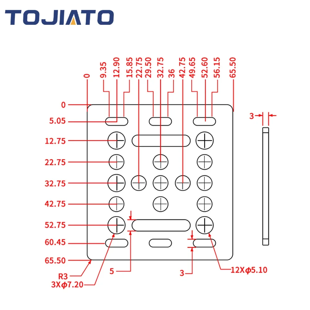 Tojiato V 갠트리 플레이트 X축 슬라이더 휠,  - V Slot Wheel 리뷰 및 가격
