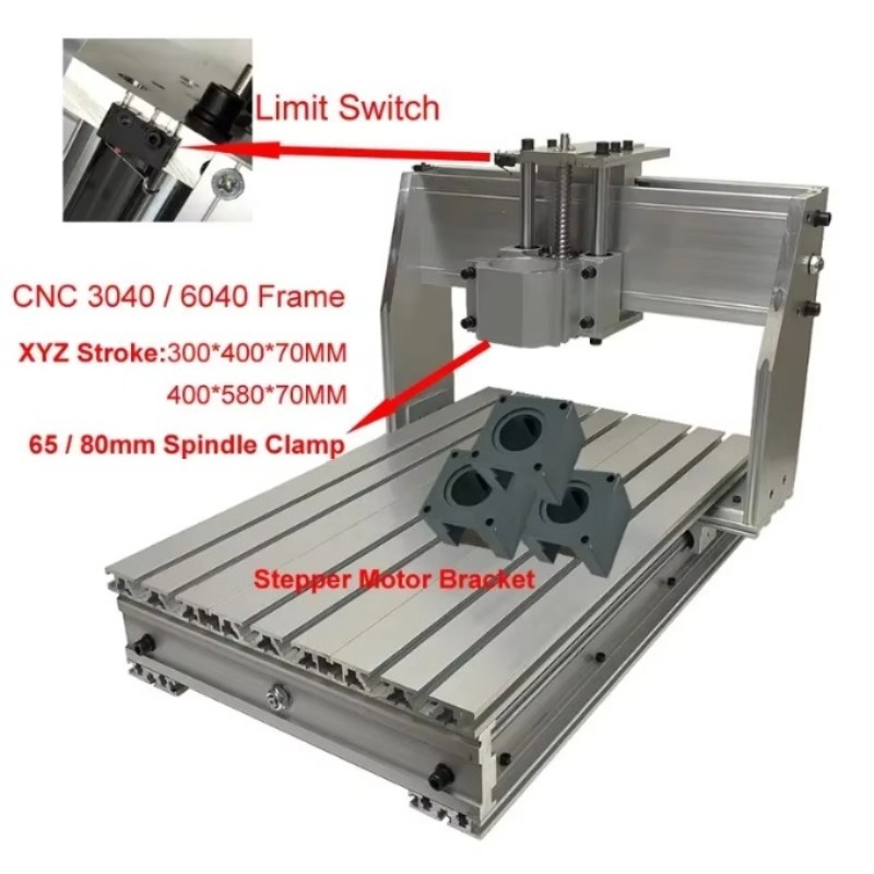 알루미늄 CNC 3040 6040 프레임 키트 리미트  - Ball Screw 리뷰 및 가격