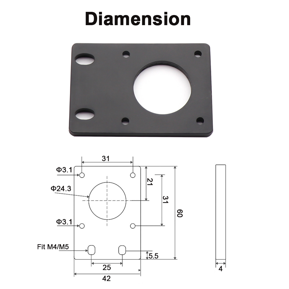 NEMA 17 스테퍼 모터 브래킷, 42 스테퍼 모터  - Stepper Motor Nema17 리뷰 및 가격