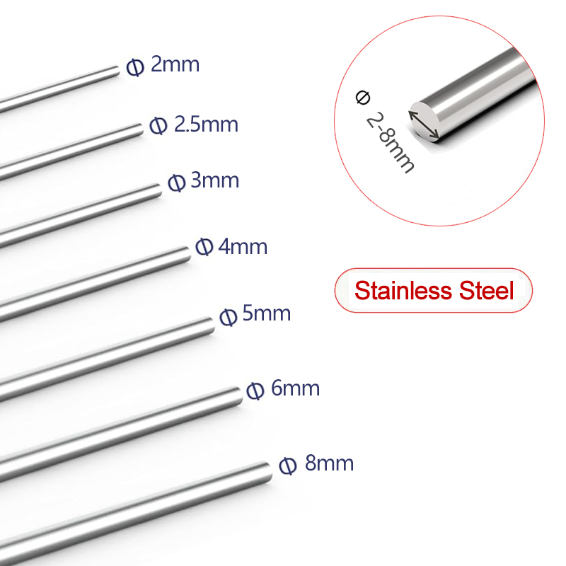 300mm 스테인리스 스틸 솔리드 원형 막대 선반 바  - Linear Rod 8Mm 리뷰 및 가격