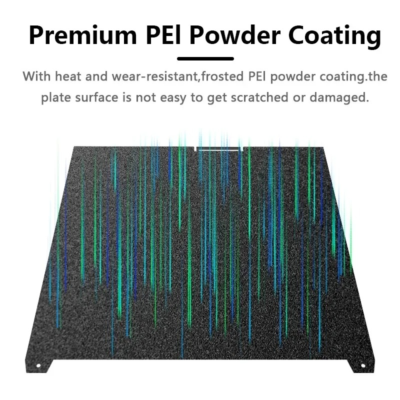 370x370mm 블랙 무광 PEI 빌드 플레이트, 크 - Aluminium Profile 2020 리뷰 및 가격